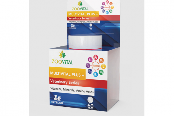 MULTIVITAL PLUS+ VITAMINS MINERALS AMINOACID CAT & DOG